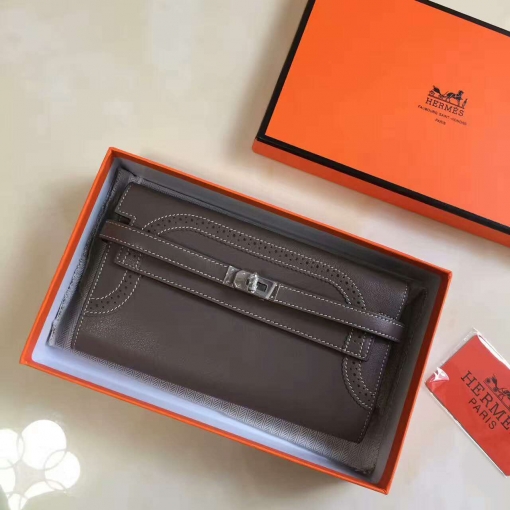 エルメスコピー 財布 HERMES 2024最新作 レディース カードケース小銭 ファスナー長財布 her170504-7