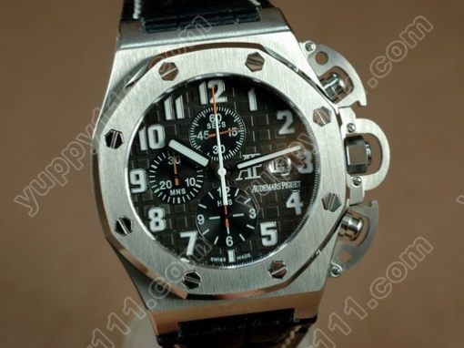 オーデマ・ピゲAudemars Piguet T3 Royal Oak Chrono SS/LE Grey A-7750 Sec@12自動巻き