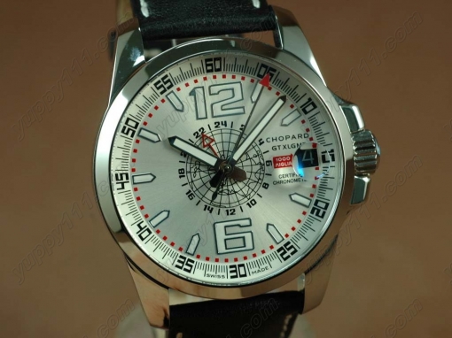 ショパールChopard watches Mile Milgia GT GMT SS/LE Grey A23J自動巻