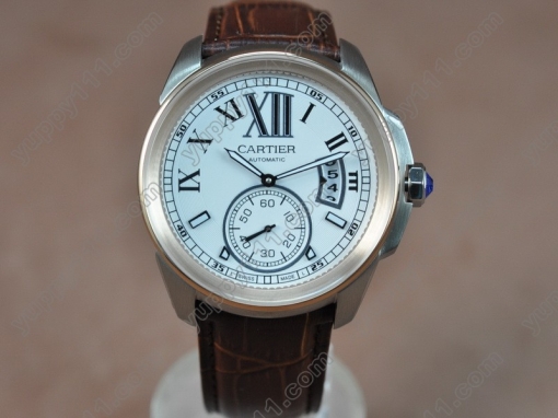 カルティエCartier Calibre de cartier TT/LE White Asia Automatic自動巻き