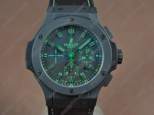 ウブロHublot Big Bang 44mm Full Ceramic Black Dial A-7750自動巻き