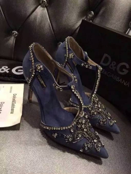 ドルチェ&ガッバーナコピー 靴 2015秋冬新作 D&G レディース 美脚パンプス dgshose150827-5