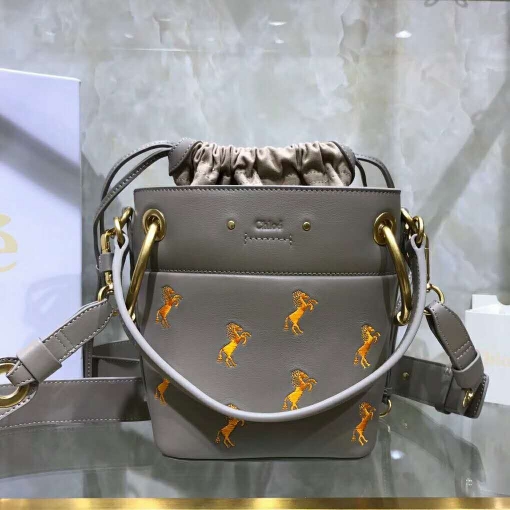 クロエバッグコピー CHLOE 2024新作 ROY ミニバケットバッグ S1128