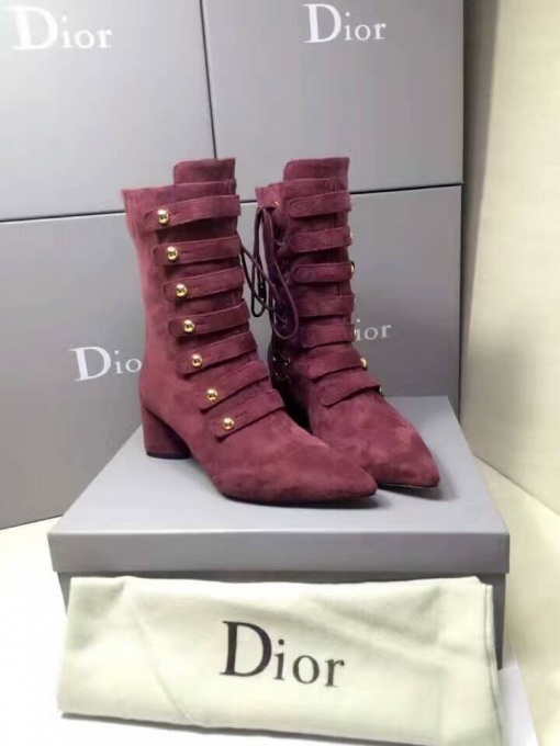 ディオールコピー 靴 DIOR 2024秋冬新作 レディース 高品質 ショートブーツ drshoes161012-3