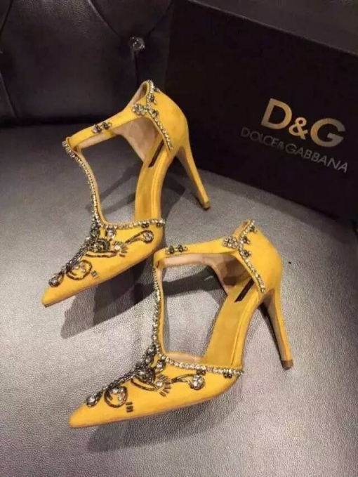 ドルチェ&ガッバーナコピー 靴 2015秋冬新作 D&G レディース 美脚パンプス dgshose150827-6