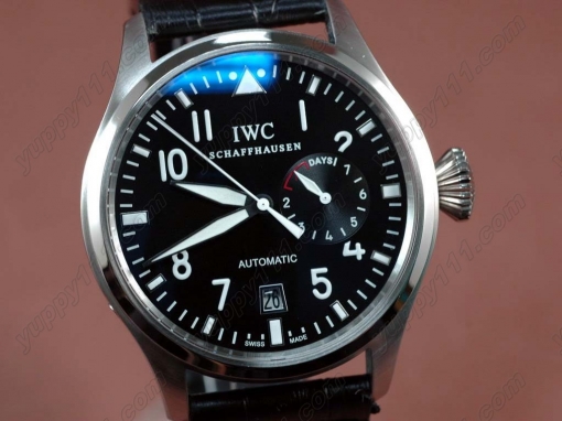 IWC Watches Big Pilot 2nd Edition SS Black 2自動巻き