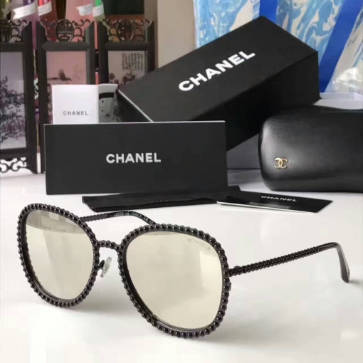 2024新作 シャネルコピー サングラス CHANEL 超美品! パールシリーズ パーティーサングラス ch9520-4