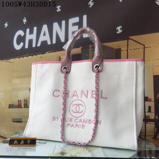 シャネルコピー バッグ CHANEL 2024春夏新品 レディース キャンバス トートバッグ ショルダーバッグ 1005-7