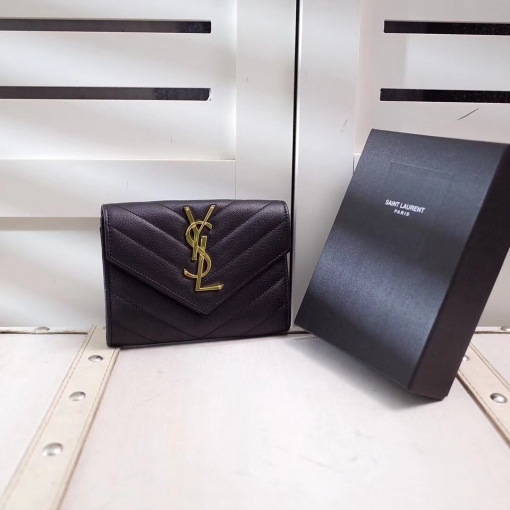 偽物サンローラン 財布 新作 高品質 モノグラム YSL コインケース エンベロープウォレット 414404