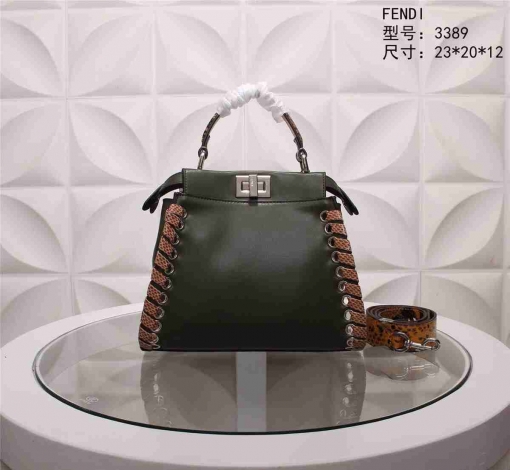 フェンディコピーバッグ 2024春夏新作 FENDI 新型! 2WAY レディース ショルダー付 ハンドバッグ 3389-1