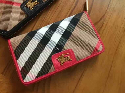 2024新品 バーバリーコピー 財布 BURBERRY 超人気 レディース ラウンドファスナー長財布 burqb161225-15