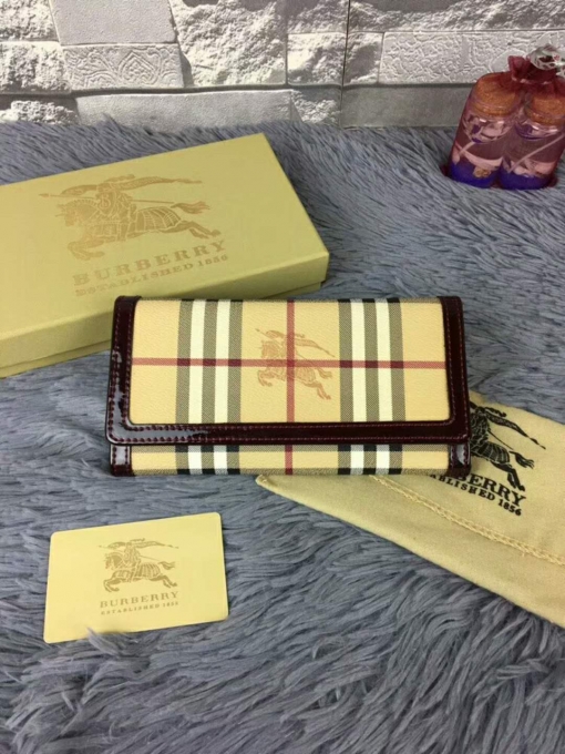 バーバリーコピー 財布 2024新作 BURBERRY  三つ折長財布 burqb180713p10