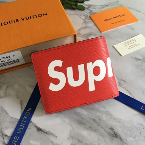 シュプリーム財布コピー LOUIS VUITTON supreme 2024新作 二つ折財布 M60339