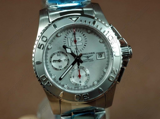 ロンジンLongines Hydroconquest V SS/SS Grey A-7750自動巻き