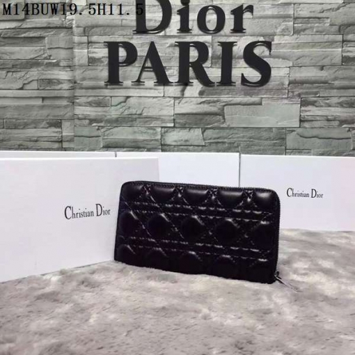 ディオールコピー 財布 DIOR 2024秋冬新作 上質で柔らかい レディース ラウンドファスナー長財布 M14BU-4