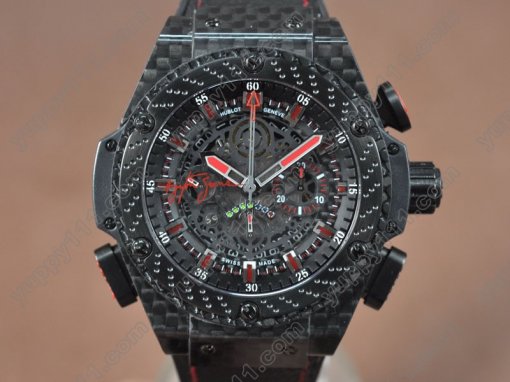 ウブロHublot Big Bang King Power F1 Limited Carbon case Black A-7750自動巻き