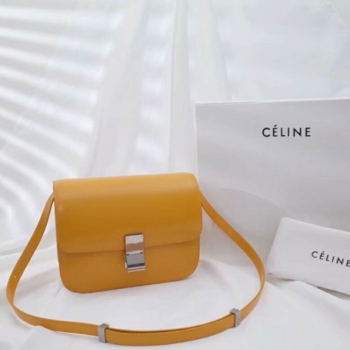 セリーヌコピー バッグ CELINE クラシック ミディアム ボックスカーフスキン ハンドバッグ 164173