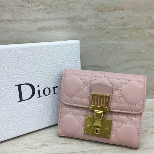 DIOR 偽物ディオール 財布 2024新作 レディース レザー 開閉ファスナー財布 dr982-4