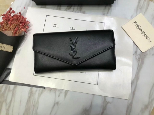 サンローランコピー 財布 2024新作 Saint Laurent 二つ折長財布 50813