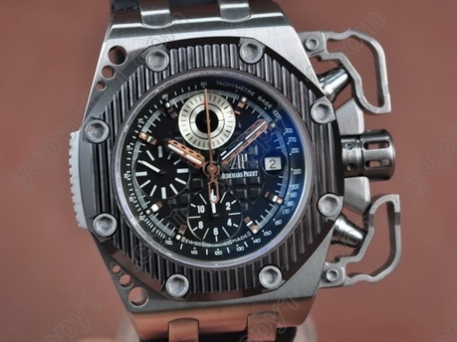 オーデマ・ピゲ Audemars Piguet Royal Oak Survivor TI/RU Black A-7750 腕時計