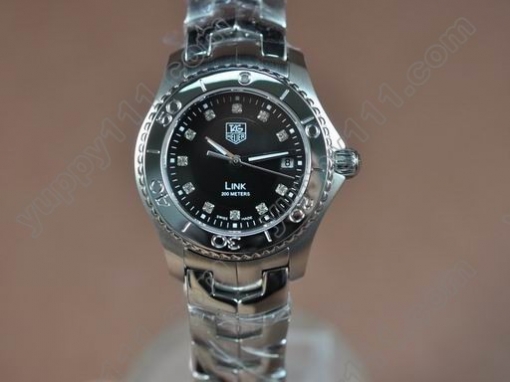 タグホイヤーTag Heuer Link Ladies SS/SS Bez Diam S-Qtzクオーツ腕時計