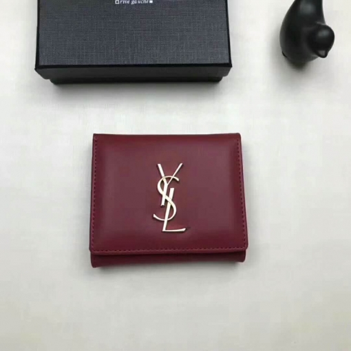 サンローランコピー 財布 2024新作 Saint Laurent 三つ折財布 350502