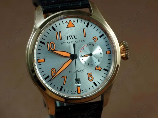 IWC Watches Big Pilot 2nd Edition RG silver自動巻き