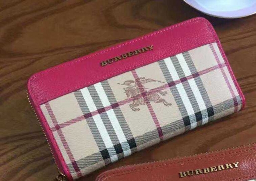 2024新品 バーバリーコピー 財布 BURBERRY 超人気 レディース ラウンドファスナー長財布 burqb161225-5