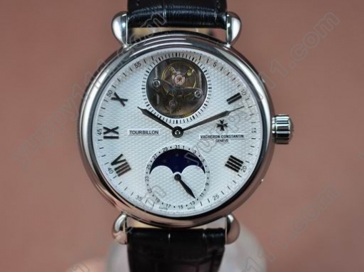 ヴァシュロンコンスタンタンVacheron Constantin Watches WG White Dial Real Tourbillon手巻き