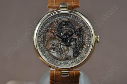 パテックフィリップPatek Philippe Calastrava RG/LE Diam Handwind手巻き