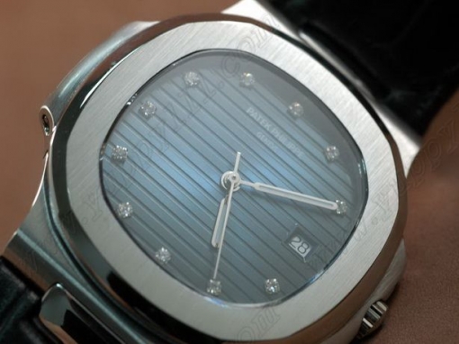 パテックフィリップPatek Philippe Nautilis Jumbo SS/LE Blue Diamonds自動卷き