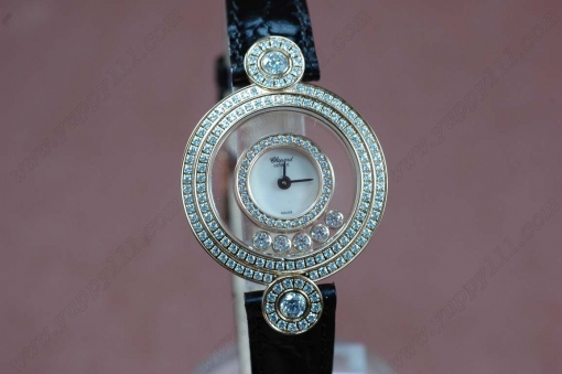 ショパール Chopard Watches Happy Diamonds Ladies SS Case White Dial Swiss Quartz Original Mov