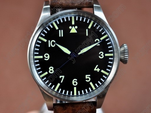 IWC Big Pilot Vintage SS/LE Brown Black Asia Eta 2836 25J自動巻き