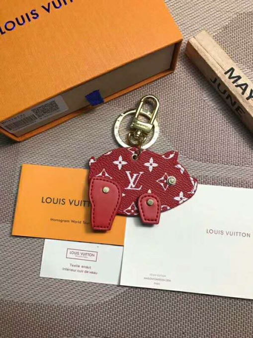 ルイヴィトンキーホルダーコピー 2024新作 LOUIS VUITTON ポルト クレ・フィギュア・ピッグ M64181-2