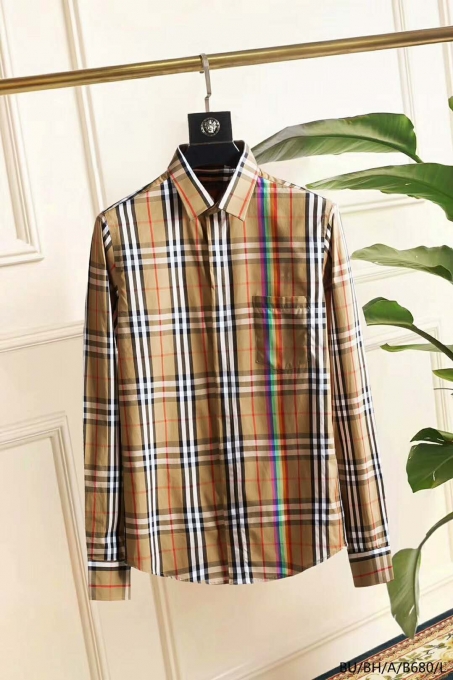 バーバリー服コピー BURBERRY 2024新作 メンズファッション シャツ B680-1