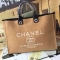 シャネルコピー バッグ CHANEL 2024春夏新品 レディース キャンバス トートバッグ ショルダーバッグ 1005-9