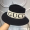 偽物グッチ ハット 2024新作GUCCI レディース オシャレ ウール シルクハット ggm1793014-1