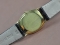 ピアジェPiaget Genuine 18K YG Plated Inlaid Real Diamond with Black Leatherクオーツ