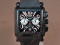 フランクミューラーFranck Muller Black King Conquistador PVD/RU Black dial A-7750自動巻き