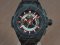 ウブロHublot Big Bang King Power PVD/RU Skeleton dial A-7750 Chrono自動巻き