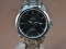 オメガOmega Deville SS/SS Black Dial Swiss Eta 2834-2自動巻き