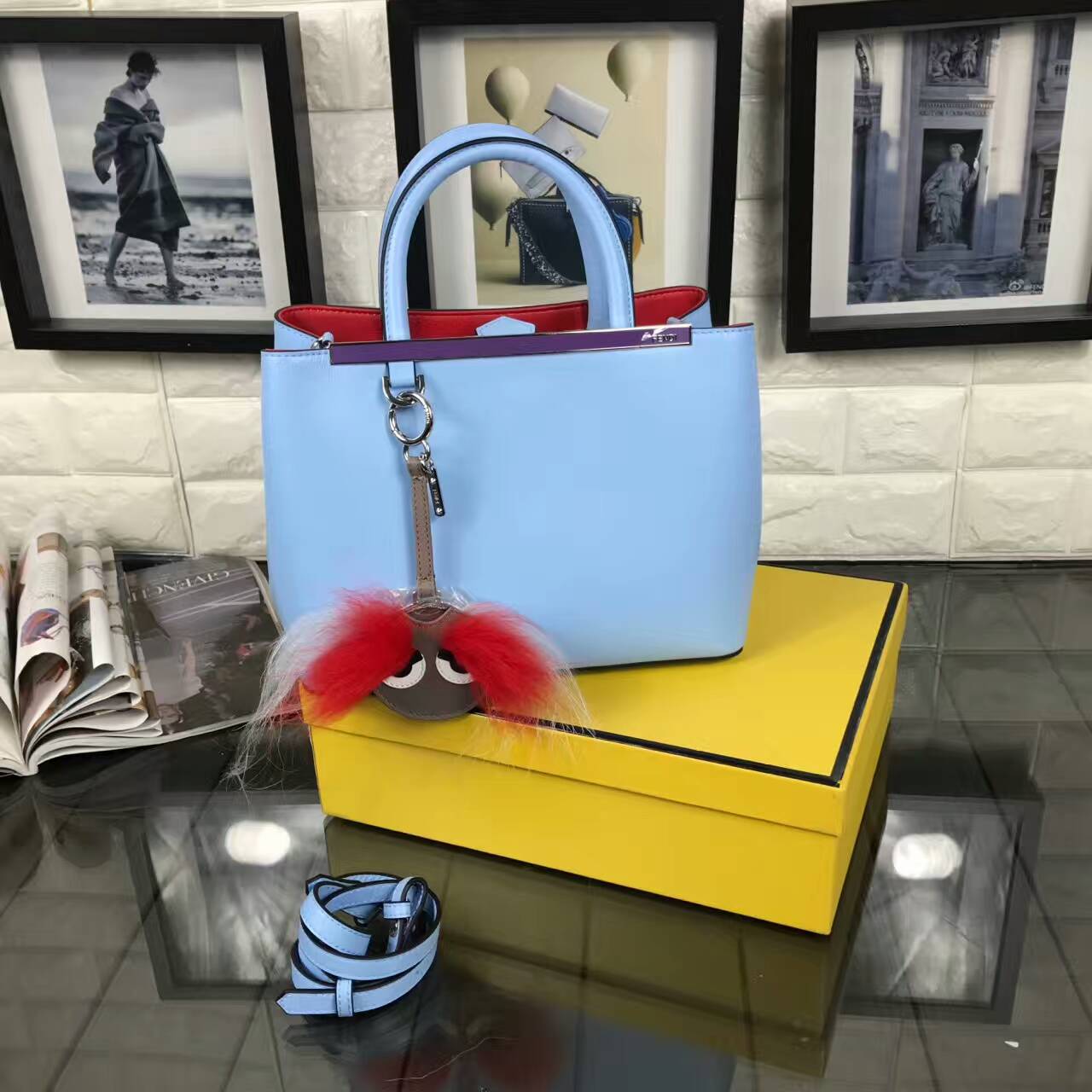 フェンディコピーバッグ 2024最新作 FENDI 収納力トートバッグ ショルダーバッグ fdbag2763-1