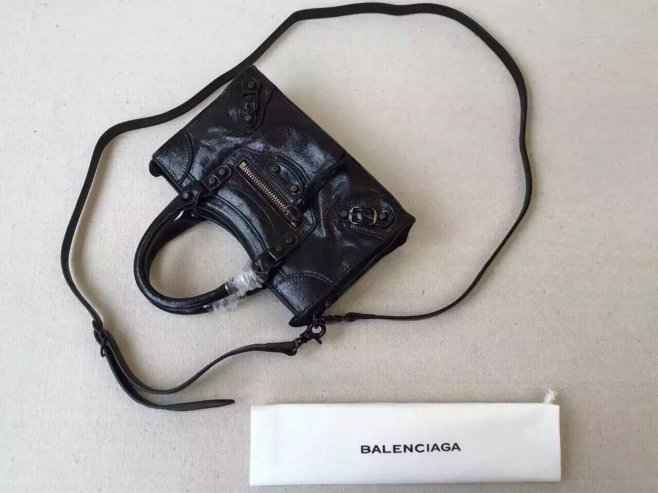 バレンシアガコピー バッグ BALENCIAGA 両用 ミニ レディース 斜め掛け 手提げバッグ babag151219-5