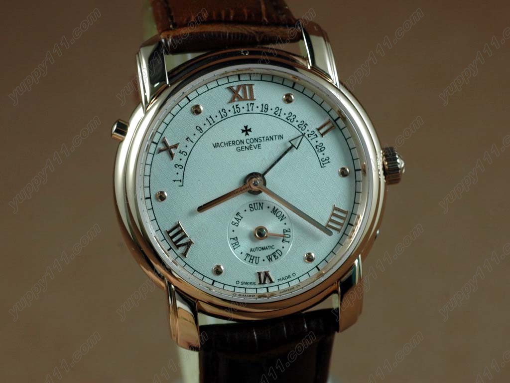 ヴァシュロンコンスタンタンVacheron Constantin RG White Dial Automatic自動卷