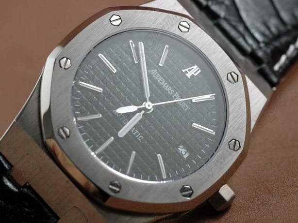 オーデマ・ピゲAudemars Piguet Royal Oak Jumbo 39mm SS/LE Black Swiss Eta 2824自動巻き