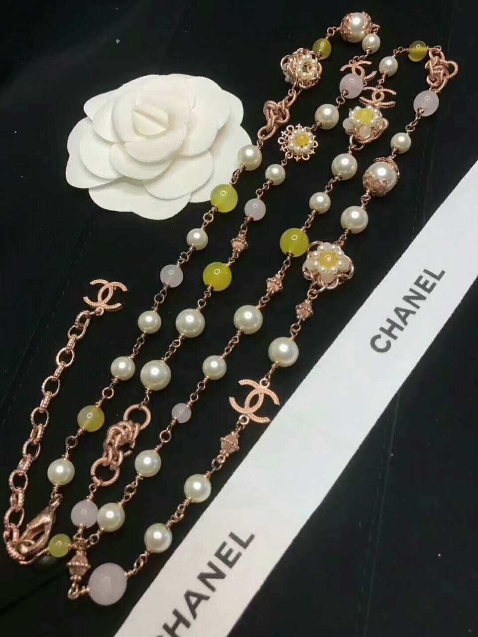 偽物シャネル ネックレス CHANEL 2024新作 レディース パールシリーズ ネックレス chxl1792826-2