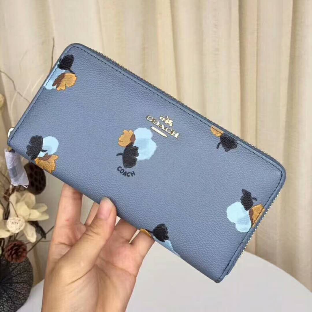 偽物コーチ 財布 2024新作 COACH ラウンドファスナー長財布 53794