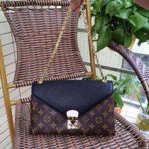 ルイ・ヴィトンコピー バッグ 2014秋冬新作 LOUIS VUITTON 多色可選 モノグラム レディース チェーン 斜めがけ ショルダーバッグ ブラック 41201-2