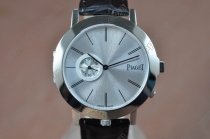ピアジェPiaget Double sided SS/LE Silver/Silver Dial Swiss Quartz 600クオーツ