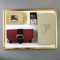 偽物バーバリー 財布 2025新作 BURBERRY カーフ かぶせ式長財布 二つ折り長財布 40224181-3